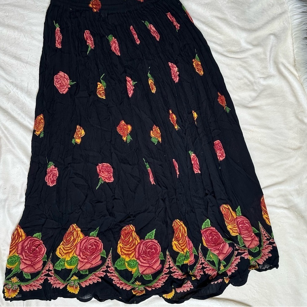 Vintage maxi skirt by Ride - Picture 6 of 7